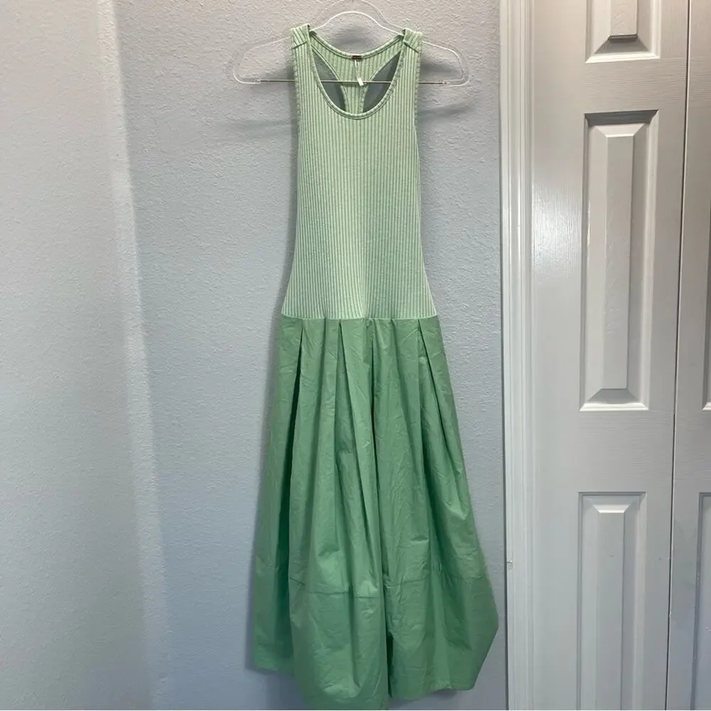 Free People Midi Dress Drop of Venus Meadow